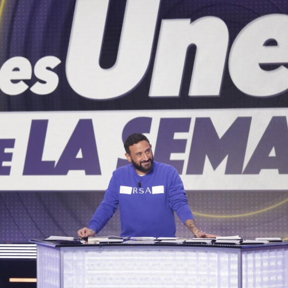 Exclusif - Cyril Hanouna sur le plateau de l’enregistrement de l’émission « Face à Hanouna » présentée par C.Hanouna et diffusée sur C8 le 2 Novembre 2024, à Paris, France, le 31 octobre 2024. © Jack Tribeca / Bestimage