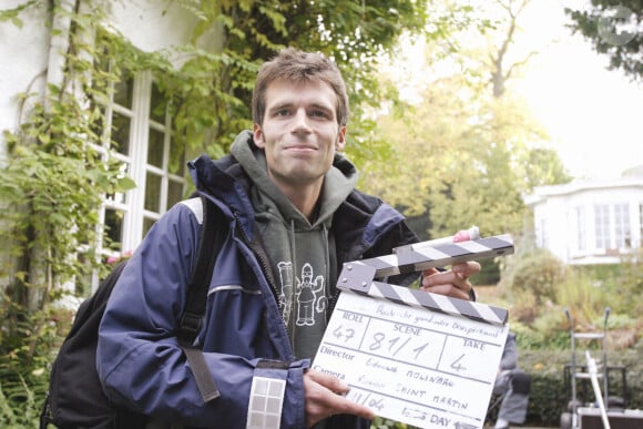 Il a, comme ses parents, embrassé une carrière cinématographique.Vincent Trintignant, premier assistant sur le tournage de 'Recherche grand-mère desespérément' Photo par Gregory de Muylder/Reporters/ABACA.