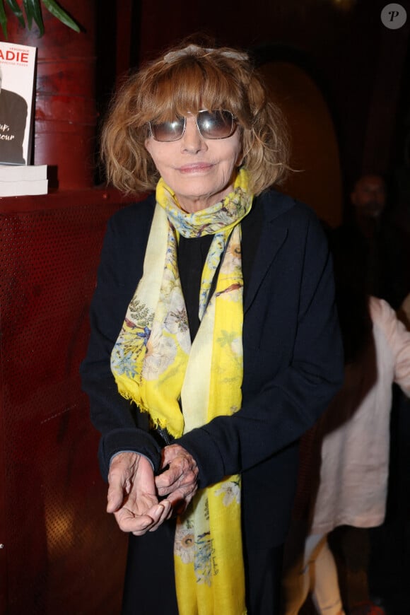 Exclusif - Nadine Trintignant assiste au lancement du livre " Jean-Loup, tant d'Amour " de Véronique Dabadie et Françoise Piazza organisé par Five Eyes Production au Buddha Bar à Paris, à Paris, France le 13 mai 2024. Photo par Jerome Dominé/ABACAPRESS.COM