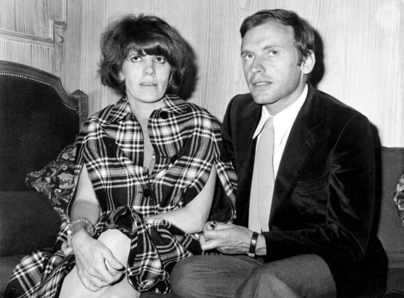 Elle a été 15 ans durant en couple avec Jean-Louis Trintignant...Nadine et Jean-Louis Trintignant à la conférence de presse . Photo par Alamy/ABACAPRESS.COM