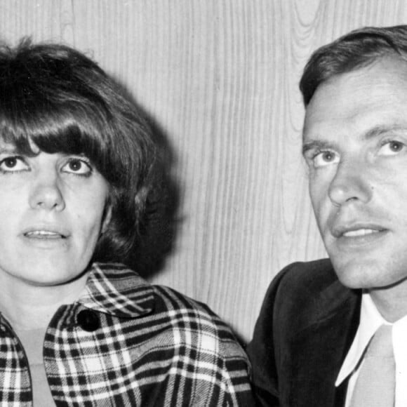 Elle a été 15 ans durant en couple avec Jean-Louis Trintignant...Nadine et Jean-Louis Trintignant à la conférence de presse . Photo par Alamy/ABACAPRESS.COM