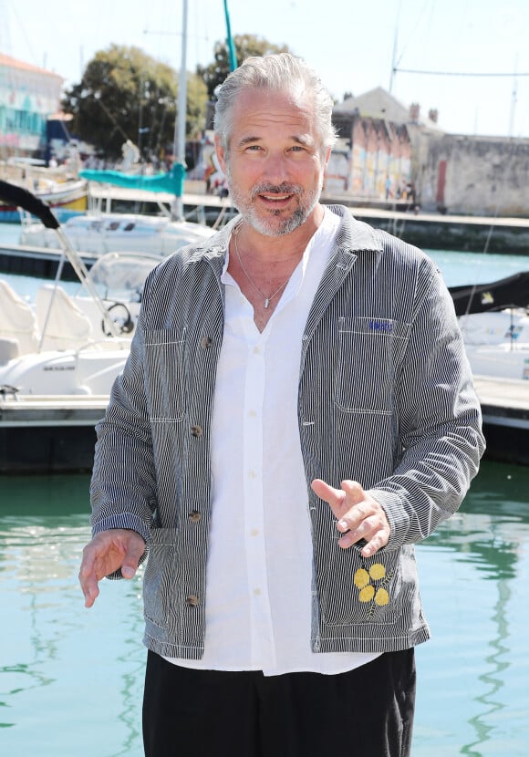 Fabrice Deville - Photocall de la série "Un si grand soleil" lors de la 26ème Edition du Festival de la Fiction de La Rochelle. Le 14 septembre 2024 © Patrick Bernard / Bestimage