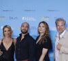 Emma Colberti, Moise SantaMaria, Melanie Maudran et Fabrice Deville sur le tapis bleu du photocall de la soirée du 62ème Festival de Télévision de Monte-Carlo, à Monaco, le 17 juin 2023. © Denis Guignebourg/BestImage 