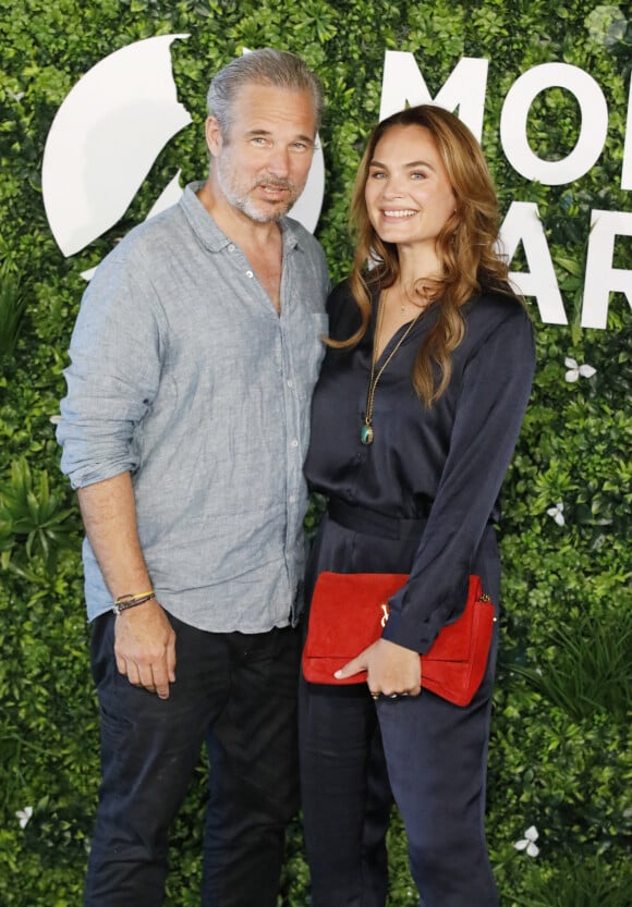 Mélanie Maudran et Fabrice Deville au photocall de la série "Un si grand soleil" lors du 62ème Festival de Télévision de Monte-Carlo, à Monaco, le 17 juin 2023. © Denis Guignebourg/BestImage 