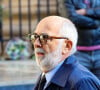 Gérard Jugnot - Sortie des Obsèques de Michel Blanc en l'église Saint-Eustache à Paris, le 10 octobre 2024. © Moreau / Jacovides / Bestimage