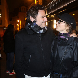 Exclusive - Matthieu Chedid et sa femme Loica Saint-M'leux à la soirée ‘Le Flirt’ Club Opening Party le 7 novembre 2024 à Paris, France. Photo : Jerome Domine/ABACAPRESS.COM