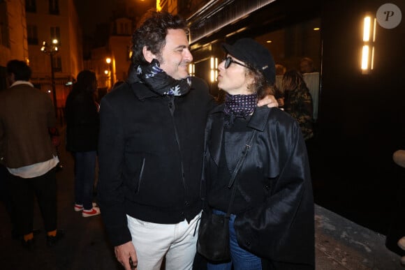 Exclusive - Matthieu Chedid et sa femme Loica Saint-M'leux à la soirée ‘Le Flirt’ Club Opening Party le 7 novembre 2024 à Paris, France. Photo : Jerome Domine/ABACAPRESS.COM