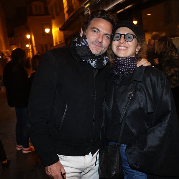 Exclusive - Matthieu Chedid et sa femme Loica Saint-M'leux à la soirée ‘Le Flirt’ Club Opening Party le 7 novembre 2024 à Paris, France. Photo : Jerome Domine/ABACAPRESS.COM