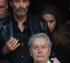 Avant le concert symphonique en hommage à Alain Delon, son fils est à Douchy
 
Anthony Delon et Alain Delon - Sorties des obsèques de Mireille Darc en l'église Saint-Sulpice à Paris. Le 1er septembre 2017