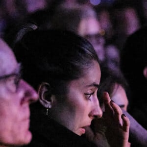 Exclusif - Anthony Delon, Loup Delon, Liv Delon lors de la soirée hommage Ciné-concert symphonique "Alain Delon, le dernier Samouraï" au palais des congrès à Paris le 8 novembre 2024 le jour de son anniversaire. Pour cette soirée, le chef d'orchestre Vahan Mardirossian a dirigé l'orchestre symphonique de Douai. © Moreau / Jacovides / Bestimage 