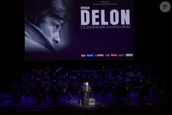 Exclusif - N. T. Binh (réalisateur) lors de la soirée hommage Ciné-concert symphonique "Alain Delon, le dernier Samouraï" au palais des congrès à Paris le 8 novembre 2024 le jour de son anniversaire. Pour cette soirée, le chef d'orchestre Vahan Mardirossian a dirigé l'orchestre symphonique de Douai. © Moreau / Jacovides / Bestimage 