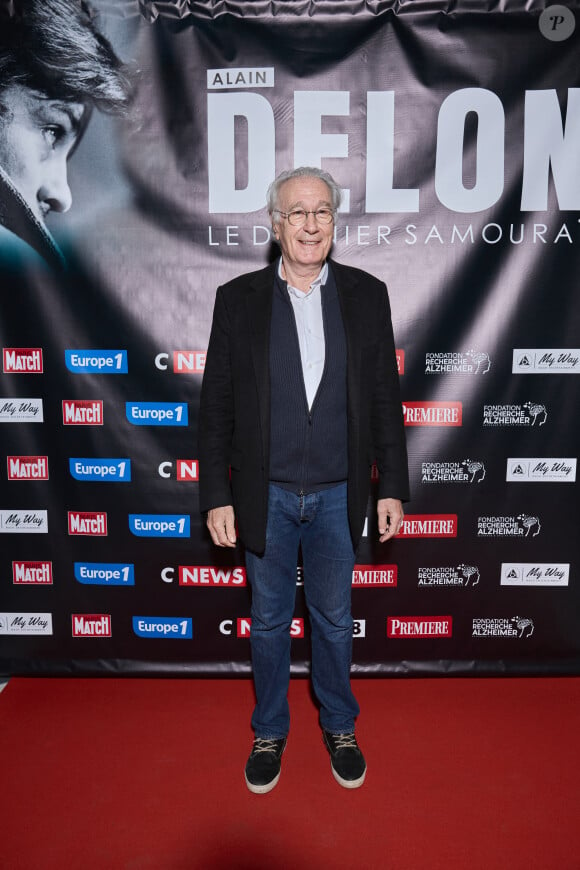 Exclusif - Bernard Le Coq au photocall de la soirée Ciné-concert symphonique "Alain Delon, le dernier Samouraï" au Palais des congrès à Paris le 8 novembre 2024 le jour de son anniversaire. © Jacovides / Moreau / Bestimage 