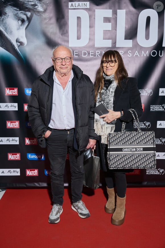 Exclusif - André Bercoff au photocall de la soirée Ciné-concert symphonique "Alain Delon, le dernier Samouraï" au Palais des congrès à Paris le 8 novembre 2024 le jour de son anniversaire. © Jacovides / Moreau / Bestimage 