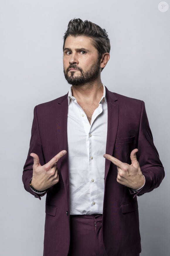 Exclusif - Christophe Beaugrand - Enregistrement de l'émission "La chanson secrète", présentée par N.Aliagas et diffusée le 1er décembre sur TF1 © Guillaume Gaffiot-Cyril Moreau / Bestimage 