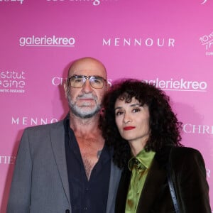 Il a honoré la mémoire de Rachid Makhloufi, une réaction soutenue par sa femme Rachida Brakni 
Eric Cantona et sa femme Rachida Brakni lors de la soirée de gala "Heroes for Imagine" qui a permis de récolter dix millions d'euros au profit de la recherche contre les maladies génétiques à Paris le 23 septembre 2024.© Dominique Jacovides / Bestimage