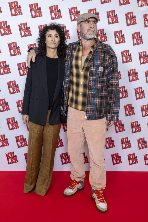 Rachida Brakni et Eric Cantona - Avant première Parisienne « The Killer » au Pathé Palace à Paris le 21 octobre 2024. © Olivier Borde / Guirec Coadic / Bestimage