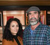 Eric Cantona a pris la parole sur les réseaux sociaux
Exclusif - Rachida Brakni et Eric Cantona lors d'une conférence de presse de la série (France 3) "Le voyageur: La permission de minuit" au restaurant Les Editeurs à Paris © Coadic Guirec/bestimage