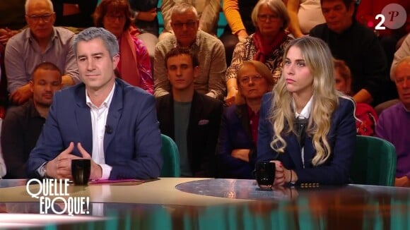 François Ruffin et Sarah Saldmann - Capture d'écran de l'émission "Quelle époque !" sur France 2, numéro du 9 novembre 2024