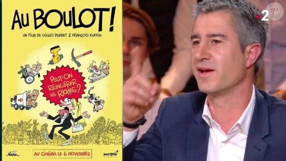 François Ruffin - Capture d'écran de l'émission "Quelle époque !" sur France 2, numéro du 9 novembre 2024