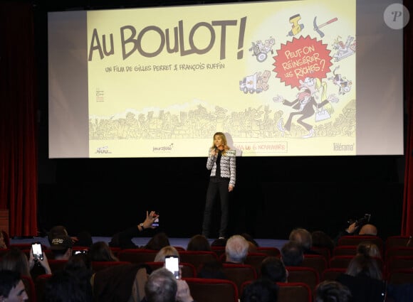 Sarah Saldmann - Avant-Première du film "Au Boulot" au cinéma Club de l'Etoile à Paris le 4 novembre 2024. © Marc Ausset-Lacroix/Bestimage