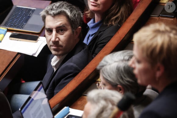 François Ruffin - Séance de questions au gouvernement à l'Assemblée nationale, à Paris, France, le 8 octobre 2024 © Stéphane Lemouton/Bestimage