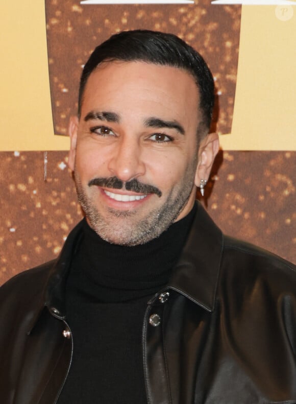 Adil Rami - Avant-première du film "Gladiator 2" au cinéma Pathé Palace à Paris le 10 novembre 2024. © Coadic Guirec / Bestimage 