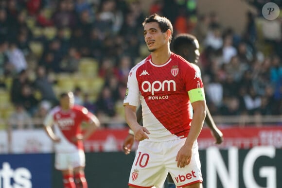 Wissam Ben Yedder (AS Monaco) - Match de Ligue 1 Uber Eats "Monaco - Le Havre (1-1)" au stade Louis II, le 4 février 2024.