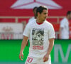 Wissam Ben Yedder écope aussi d'une amende de 5000 euros pour infraction routière
 
Wissam Ben Yedder (AS Monaco) - L'équipe de l'AS Monaco porte un tee-shirt en hommage à Jean Petit décédé - Match de Ligue 1 Uber Eats "Monaco - Le Havre (1-1)" au stade Louis II, le 4 février 2024.