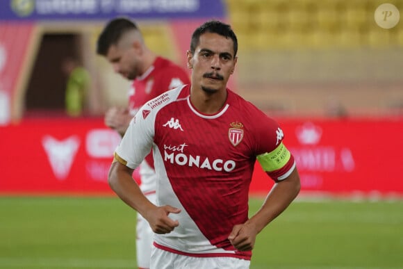 Wissam Ben Yedder (AS Monaco) - Match de football de la Ligue 1 Uber Eats - AS Monaco vs RC Lens (3-0) au Stade Louis II à Monaco. © Norbert Scanella / Panoramic / Bestimage