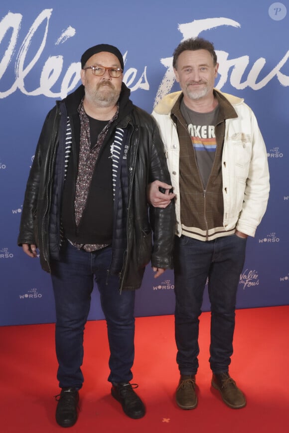 Xavier Beauvois, Jean-Paul Rouve lors de l'avant-première du film "La vallée des fous" au Pathé Wepler à Paris le 12 novembre 2024. © Jack Tribeca / Bestimage 