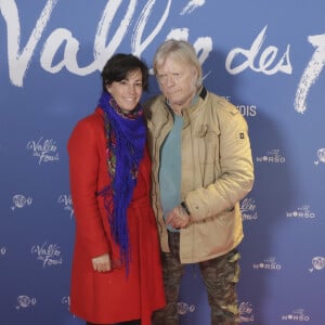 Renaud et sa femme Cerise (Christine Marot) lors de l'avant-première du film "La vallée des fous" au Pathé Wepler à Paris le 12 novembre 2024. © Jack Tribeca / Bestimage