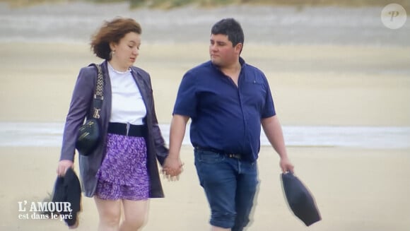 Valentin et Flavie profitent enfin à deux dans "L'amour est dans le pré". M6