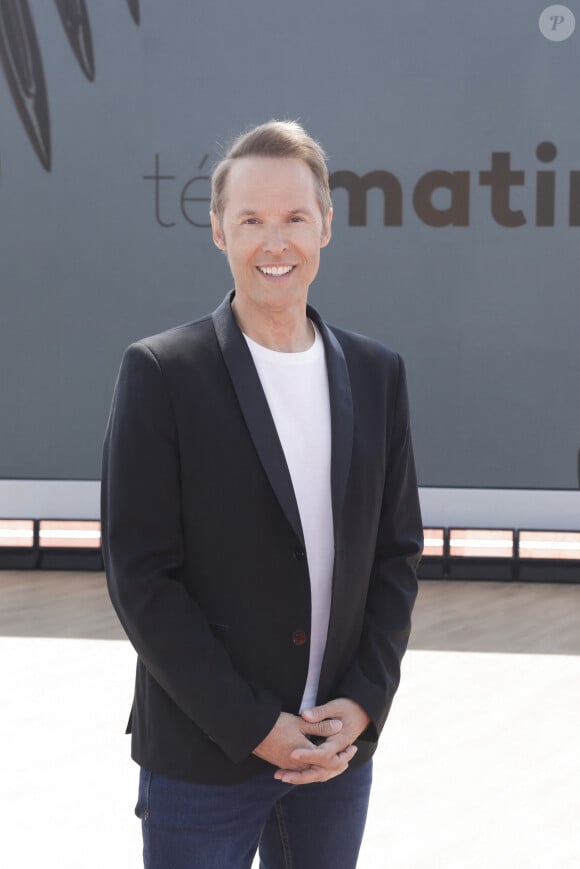 Exclusif - Damien Thévenot sur le plateau de l"émission Télématin lors du 76ème Festival International du Film de Cannes, France, le 23 mai 2023. © Jack Tribeca/Bestimage