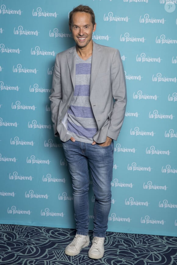 Exclusif - Damien Thévenot - Photocall de la première du spectacle "Les Parisiennes" aux Folies Bergères à Paris le 24 mai 2018. © Olivier Borde - Pierre Perusseau/Bestimage