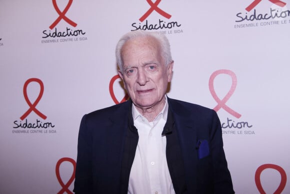 Philippe Labro - Soirée de lancement du Sidaction 2023 au théâtre Edouard VII à Paris le 6 mars 2023. © Rachid Bellak