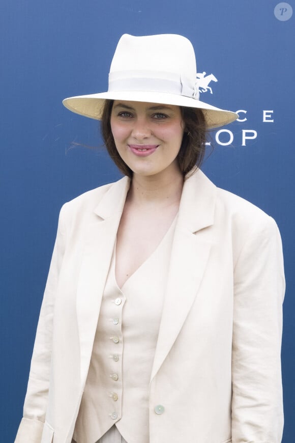 Marie-Ange Casta - Photocall du Prix de Diane Longines 2022 à Chantilly le 19 juin 2022. © Jack Tribeca / Bestimage