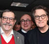 C'est évidemment une figure locale de la commune, au même titre qu'Alain Aspect, prix nobel de physique...
Alain Aspect avec Francis Cabrel et le maire Paul Bonnet. Alain Aspect, Prix Nobel de Physique honoré dans son village natal. L'école de son enfance est baptisée à son nom. L'ancien bâtiment scolaire est devenu la maison des associations occupée notamment par Voix-du-Sud de Francis Cabrel, un centre d'écriture de chansons et les Rencontres d'Astaffort. Le 26 janvier 2023. Photo par Simonet D/ANDBZ/ABACAPRESS.COM