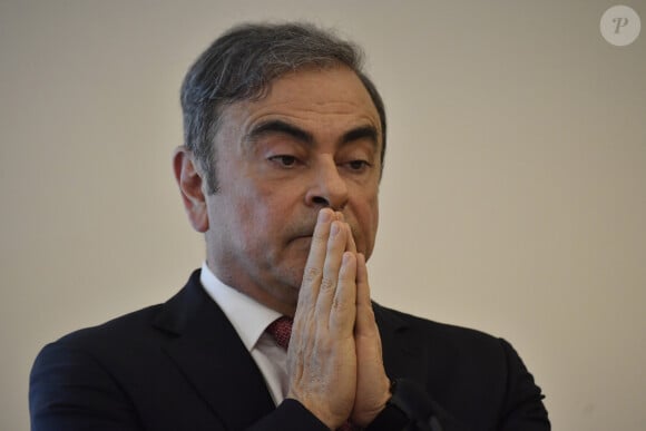 Que leur est-il reproché ?
Info - La justice française émet un mandat d'arrêt international contre Carlos Ghosn - Conférence de presse de Carlos Ghosn à Beyrouth après son évasion du Japon le 8 janvier 2020. © Dar Al Mussawir / Panoramic / Bestimage 