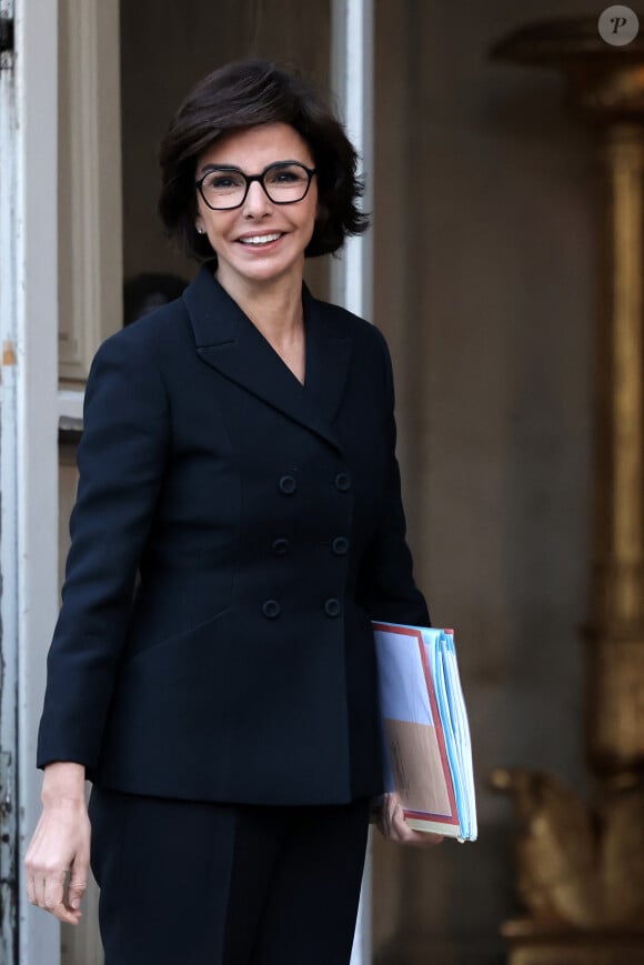 Rachida Dati, ministre de la Culture - Le Premier ministre réunit l'ensemble du gouvernement à l'occasion d'un séminaire gouvernemental à l'Hotel de Matignon, Paris, le 4 novembre 2024. © Stéphane Lemouton / Bestimage 