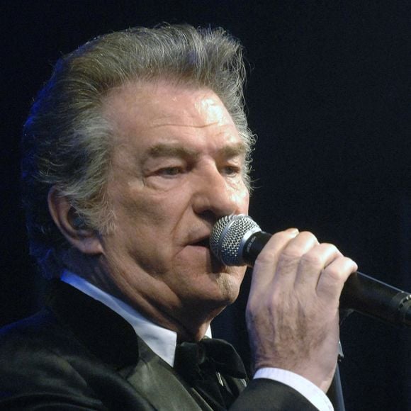 Eddy Mitchell en concert à Reims.