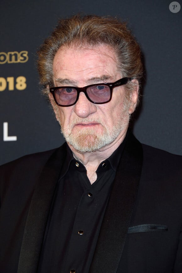 Eddy Mitchell assiste à l'événement Révélations César au Petit Palais à Paris, France, le 15 janvier 2018.