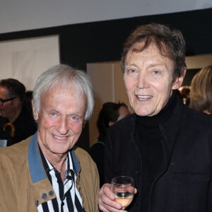 Dave et Patrick Loiseau assistent au lancement du livre 'DreamLand' de Martine Couralet-Laing à Paris, France, le 19 octobre 2023. Photo par Jerome Dominé/ABACAPRESS.COM