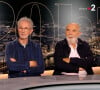 Thierry Lhermitte, Gérard Jugnot et Marie-Anne Chazel sur le plateau de "20h30 Le Dimanche".