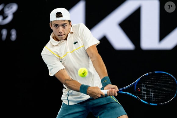 Arthur Cazaux (FRA) - Open de tennis d'Australie 2024 à Melbourne le 18 janvier 2023.