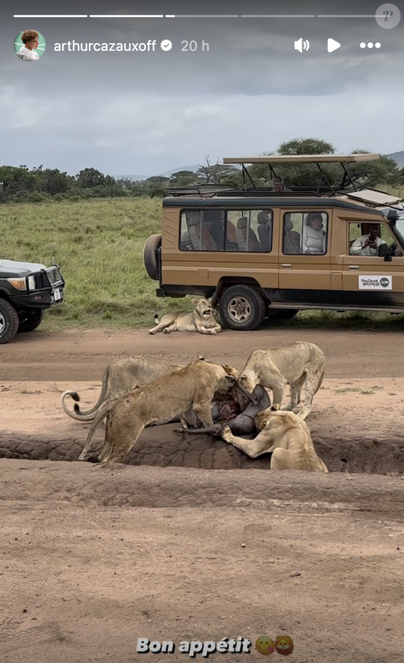 Après cette escale à Zanzibar, Arthur Cazaux et son amie se sont offerts un safari mémorable dans le célèbre parc national du Serengeti

Arthur Cazaux passe des vacances en Tanzanie et sur l'île de Zanzibar.