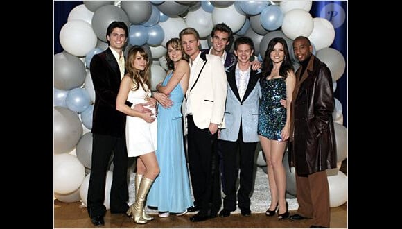 Les Frères Scott : Photo Antwon Tanner, Bethany Joy Lenz, Chad Michael Murray, Hilarie Burton, James Lafferty