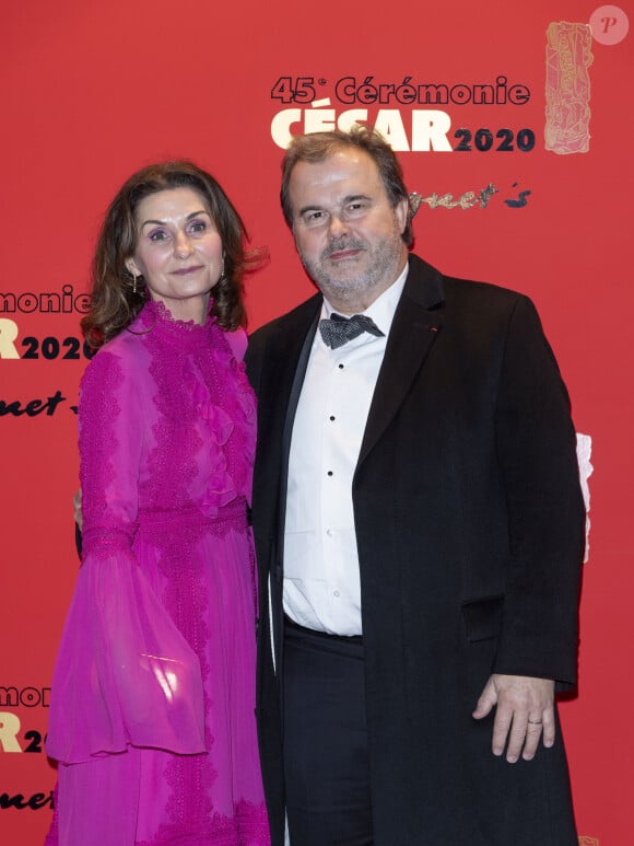 pour qu'ils en restent là !
Pierre Hermé et sa femme Valerie - Photocall du dîner de la 45ème cérémonie des César au Fouquet's à Paris. Le 28 février 2020 © Pierre Perusseau / Bestimage 