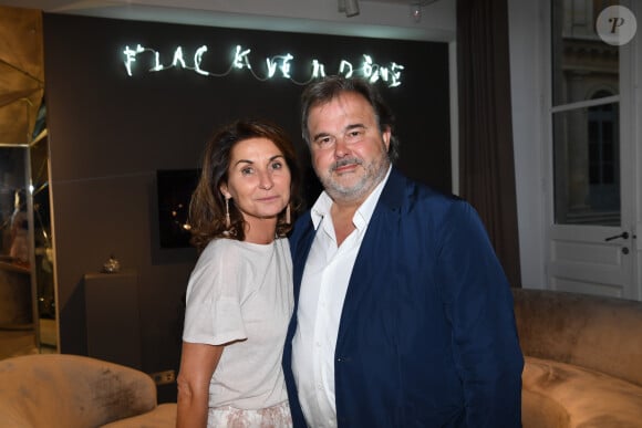 Exclusif - Pierre Hermé et sa femme Valérie - Personnalités au cocktail du joailler "Baümer", place Vendôme à Paris, pour fêter l'arrivée de l'été. Le 2 juin 2022 © Rachid Bellak / Bestimage 