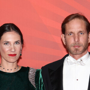 Andrea Casiraghi et sa femme Tatiana Santo Domingo durant la traditionnelle soirée de la Fête Nationale Monégasque au Grimaldi Forum à Monaco, le 19 novembre 2024. La Famille Princière et leurs convives ont assisté à un opéra en 4 actes "La Bohême". © JC VINAJ / Pool Monaco / Bestimage