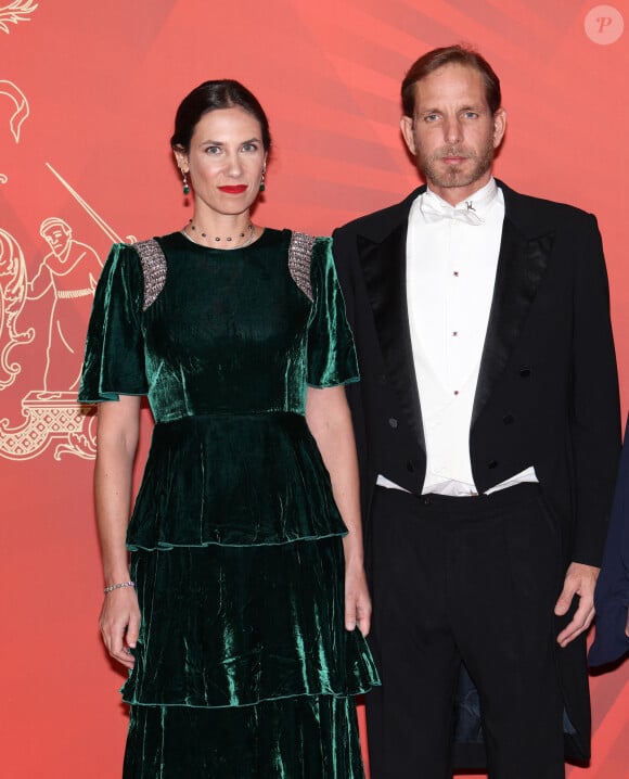 Andrea Casiraghi et sa femme Tatiana Santo Domingo durant la traditionnelle soirée de la Fête Nationale Monégasque au Grimaldi Forum à Monaco, le 19 novembre 2024. La Famille Princière et leurs convives ont assisté à un opéra en 4 actes "La Bohême". © JC VINAJ / Pool Monaco / Bestimage